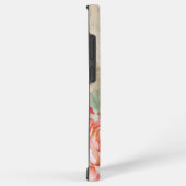 Rustieke Boho Waterverf Antiek Rozen w / Monogram Samsung Galaxy Hoesje (Rechterkant)