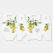 Rustieke Boho Waterverf Citroenen Bruidsmeisjesfee Bedankdoosjes (Ongevouwen)