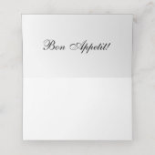 Rustieke Boho Wedding Place kaarten Plaatskaartje (Binnenkant ongevouwen)