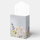 Rustieke Boho Wildflower Garden Wedding Favor Bag Bedankdoosjes (Geopend)