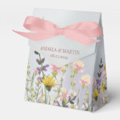 Rustieke Boho Wildflower Garden Wedding Favor Bag Bedankdoosjes (Voorkant Zijde)
