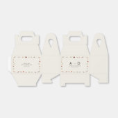 Rustieke Boho Wildflower Herfst Bruiloft Bedankdoosjes (Uitgevouwen)