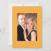 Rustieke Boho Zonnebloem Eucalyptus Trouwfoto Save The Date (Achterkant)