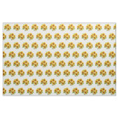Rustieke boho zonnebloem patroon stof (Yard (91,4 cm))