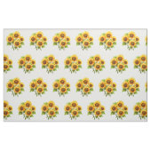 Rustieke boho zonnebloem patroon stof (Fat Quarter)