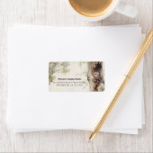 Rustieke boom bruiloft Adresetiketten Etiket (Insitu)