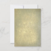 Rustieke boom & string lichten bruiloft RSVP (Achterkant)