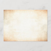 Rustieke boom takken bruiloft informatie gast informatiekaartje (Achterkant)