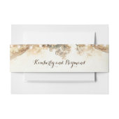 Rustieke boom takken en lichten uitnodigingen wikkel (Voorkant Voorbeeld)