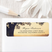 Rustieke boom zomer bruiloft etiket (Insitu)