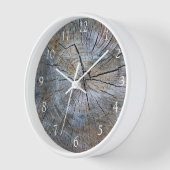 Rustieke boomring verontruste houtnerf rustieke bo (Hoek)