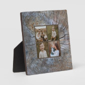 Rustieke boomring verontruste houtnerf rustieke bo fotoplaat (Voorkant)