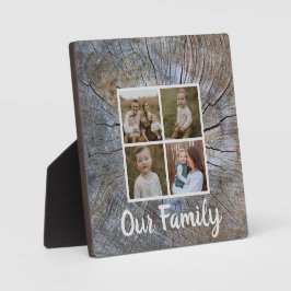 Rustieke boomring verontruste houtnerf rustieke bo fotoplaat