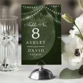 Rustieke boomsnaar van lichten gesneden Initialen  Kaart