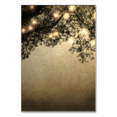 Rustieke  boomtak bruiloft invoegen Kaarten (Achterkant)