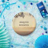 Rustieke boomtakken en String Lights Papieren Bordje (Feest)