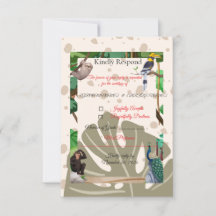 Rustieke Bos Antwoord Insteekkaart