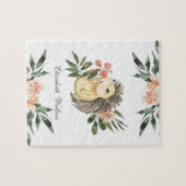 Rustieke bos bosland Cute egel naam Legpuzzel (Horizontaal)