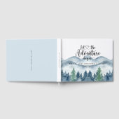 Rustieke bos bruiloft gastenboek (Volledig)