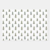 Rustieke Bos Bruiloft Gift Wrapping Papier Bladen Inpakpapier Vel (Voorkant 2)