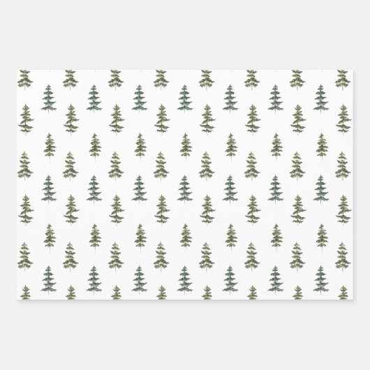 Rustieke Bos Bruiloft Gift Wrapping Papier Bladen Inpakpapier Vel (Voorkant 2)