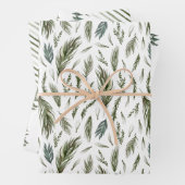 Rustieke Bos Bruiloft Gift Wrapping Papier Bladen Inpakpapier Vel (In situ)