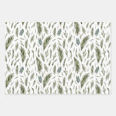 Rustieke Bos Bruiloft Gift Wrapping Papier Bladen Inpakpapier Vel (Voorkant)