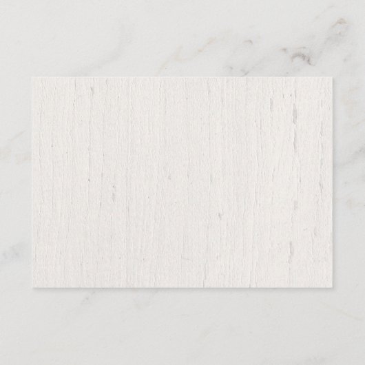 Rustieke bos buiten bos bruiloft details informatiekaartje (Achterkant)