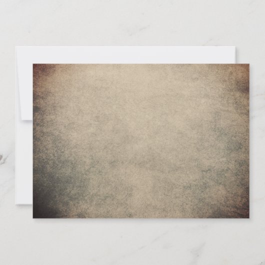 Rustieke bos herten & boom bruiloft kaart (Achterkant)