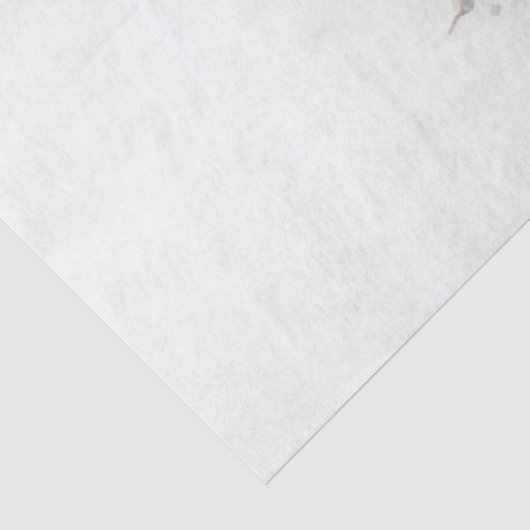 Rustieke Bos Kerst Muis Decoupage Tissuepapier (Detail)