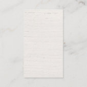 Rustieke bos schattige dieren luier loterij kaarte informatiekaartje (Achterkant)