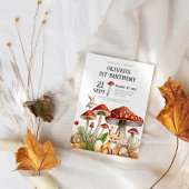 Rustieke bosdieren jongens 1e verjaardag kaart