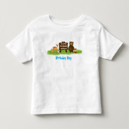 Rustieke bosfeestdieren eregast kinder shirts