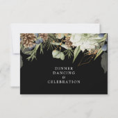 Rustieke bossen Pinecones | Huwelijksreceptie Kaar (Achterkant)