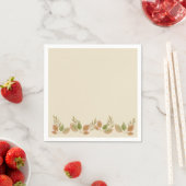 Rustieke Botanische Bladrand Servetten | Zachte He (Insitu)