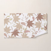 Rustieke Botanische esdoorn laat Patroon Herfst He Bad Handdoek (Handdoek)