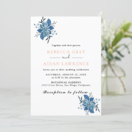 Rustieke botanische eucalyptus groen bruiloft uitn kaart