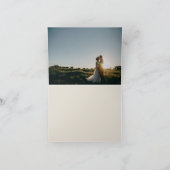 Rustieke botanische herfst bloemstuk horizontaal m bedankkaart (Binnen)