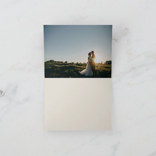 Rustieke botanische herfst bloemstuk horizontaal m bedankkaart (Binnen)