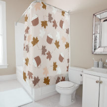 Rustieke Botanische Pompoen Spice Maple Leaf Patro