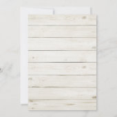 Rustieke botanische trouwzaalstoelenschema. Houten Kaart (Achterkant)