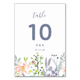  rustieke botanische waterverf bruiloft kaart