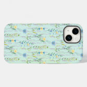 Rustieke Botanische Waterverf gradiënt flora bloem Case-Mate iPhone Case (Achterkant (horizontaal))