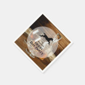 Rustieke Bourbon Derby Horse Racing Servet (Hoek)