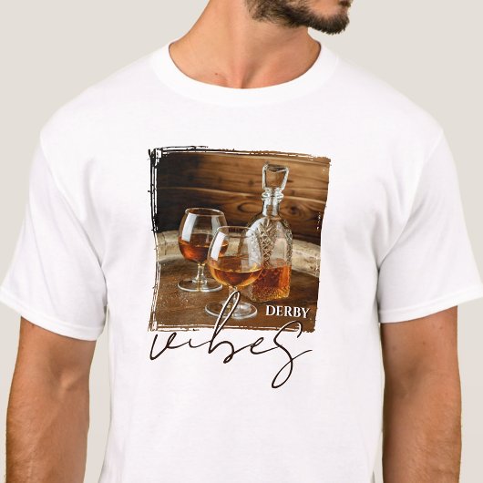 Rustieke Bourbon Derby Vibes T-shirt