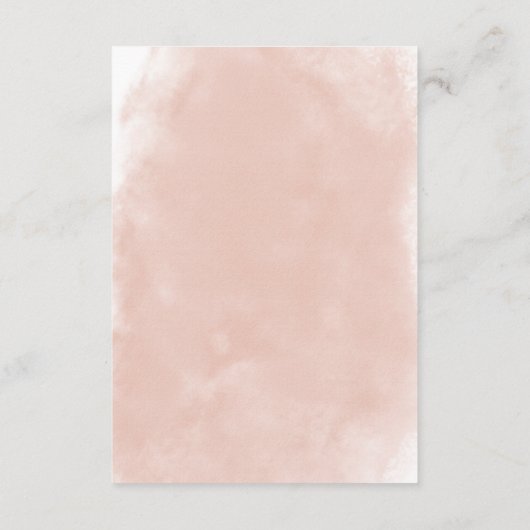 Rustieke Bourgogne & Blush Roze Rozen Details Informatiekaartje (Achterkant)