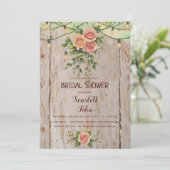 Rustieke Bourgogne Game Mason Wedding Kaart (Staand voorkant)