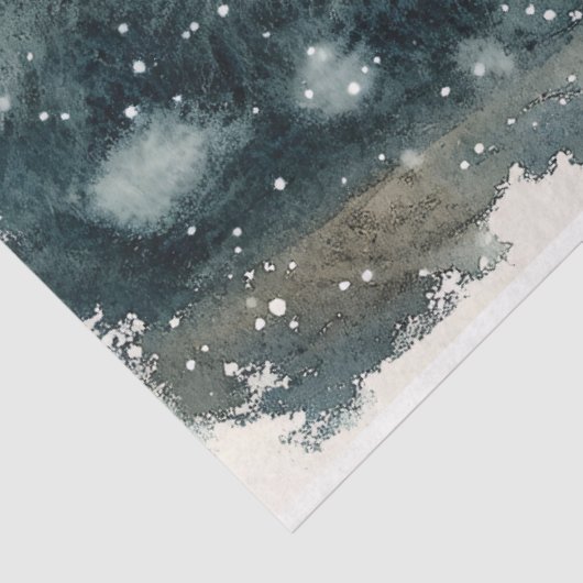 Rustieke brievenbus met Chickadee Birds Decoupage Tissuepapier (Detail)