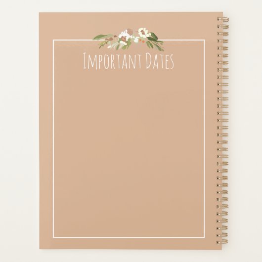 Rustieke Bruids Wedding Planner | Barn Floral Desi (Achterkant)