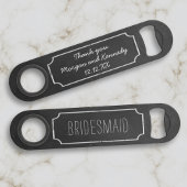 Rustieke bruidsmeisje bruiloft gunst Bar Key Speed Flessenopener